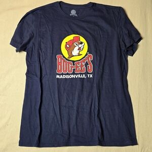 Buc-ee's Texas Graphic Print Logo Crew Neck Tee Shirt Pullover Casual Adult XL‎
